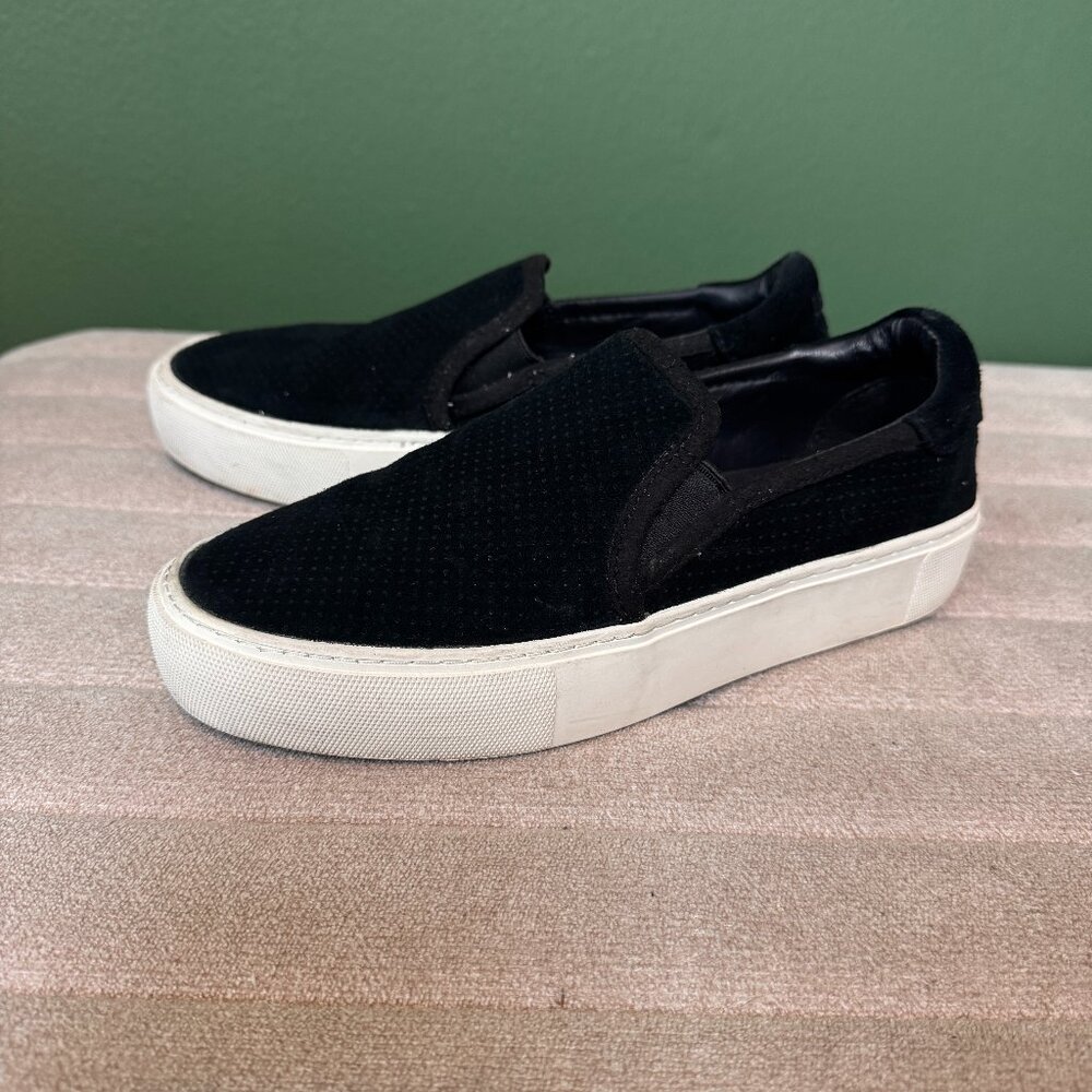 UGG Black Slip-On Sneakers